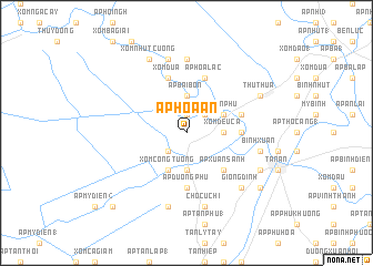map of Ấp Hòa An