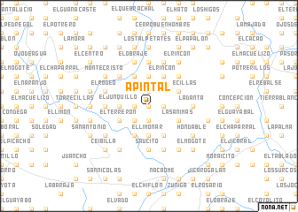 map of Apintal