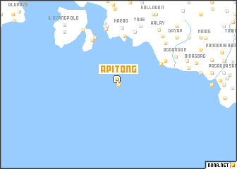 map of Apitong