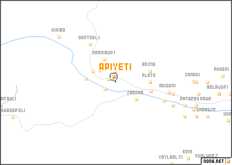 map of Apiyeti