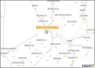 map of Ấp Khánh Hậu