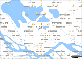 map of Ấp Lợi Thuận