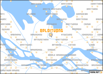 map of Ấp Lợi Tường