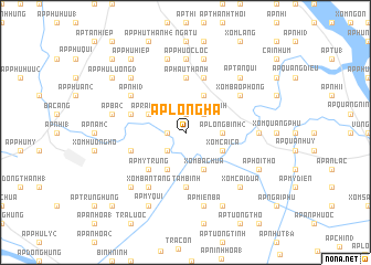 map of Ấp Long Hạ