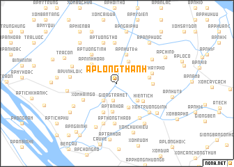 map of Ấp Long Thành