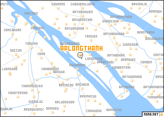 map of Ấp Long Thạnh