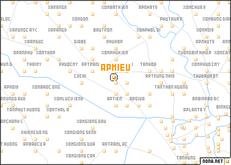 map of Ấp Miểu