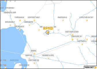 map of Ấp Mới