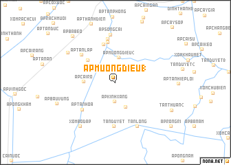 map of Ấp Mương Ðiều (1)