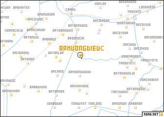 map of Ấp Mương Ðiều (2)