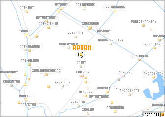 map of Ấp Năm