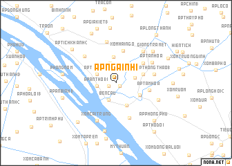 map of Ấp Ngãi Nhì