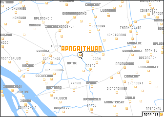 map of Ấp Ngãi Thuận