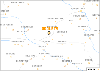 map of Apolets