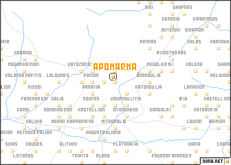 map of Apomarmá