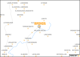 map of Apomos