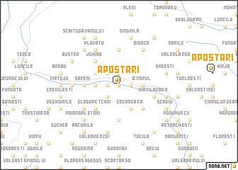 map of Apostari