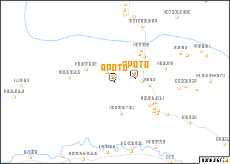 map of Apoto