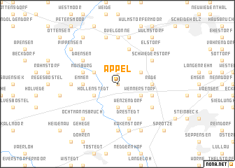 map of Appel