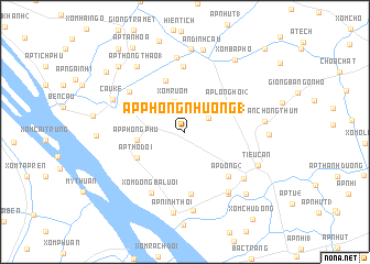 map of Ấp Phong Nhượng (1)