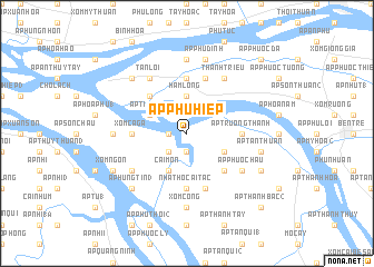 map of Ấp Phú Hiệp