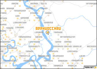 map of Ấp Phước Châu