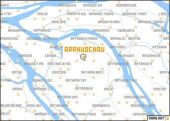 map of Ấp Phước Hậu