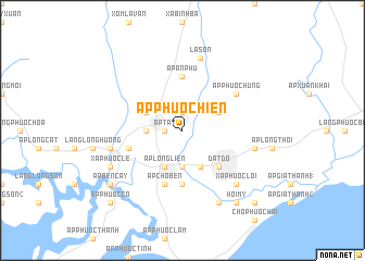 map of Ấp Phước Hiền