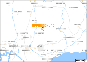 map of Ấp Phước Hưng
