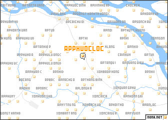 map of Ấp Phước Lộc