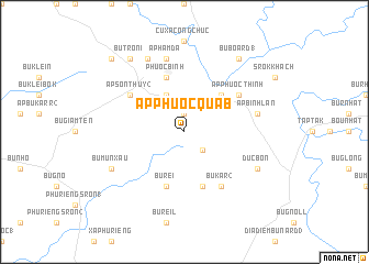 map of Ấp Phước Quả B