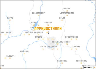 map of Ấp Phước Thánh