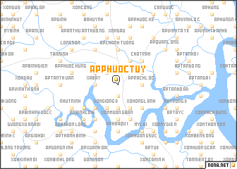 map of Ấp Phước Tuy