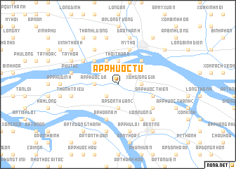 map of Ấp Phước Tự