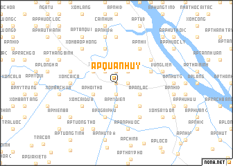 map of Ấp Quan Huy