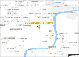 map of Apraksino Vtoroye