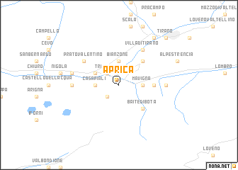 map of Aprica