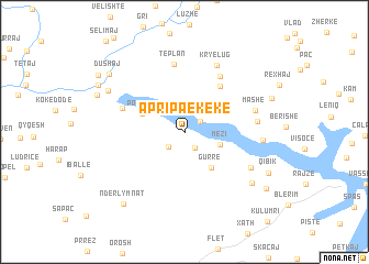 map of Apripa e Keke