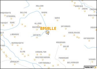 map of Apsallë
