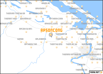 map of Ấp Sơn Công