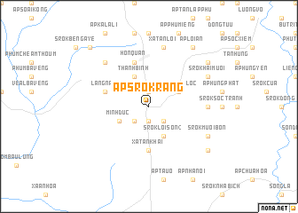 map of Ấp Srok Rang