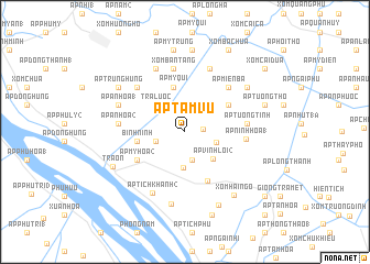 map of Ấp Tầm Vu