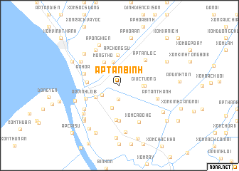 map of Ấp Tân Bình