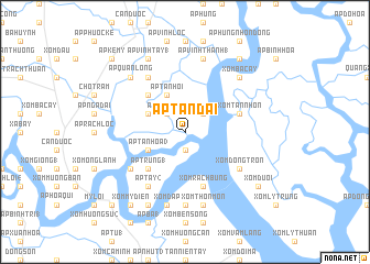 map of Ấp Tân Ðại