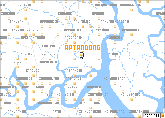 map of Ấp Tân Ðông