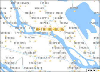 map of Ấp Tân Hòa Ðông