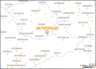 map of Ấp Tân Phước
