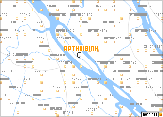 map of Ấp Thái Bình