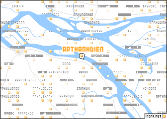 map of Ấp Thanh Ðiền