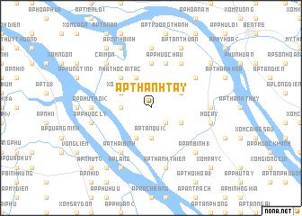 map of Ấp Thanh Tây